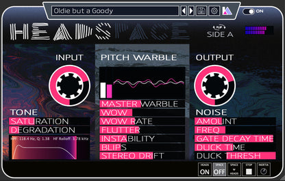 HeadSpace Tape Effects
